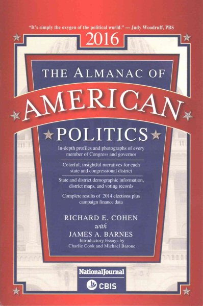 Almanac Of American Politics: 2016 cover