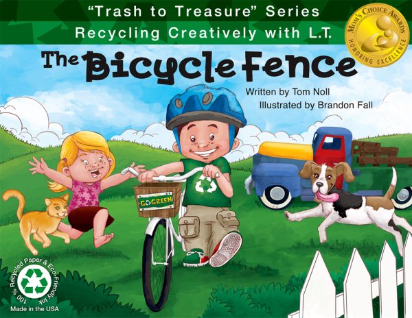 The Bicycle Fence: Recycling Creatively with L.T. ("Trash to Treasure")
