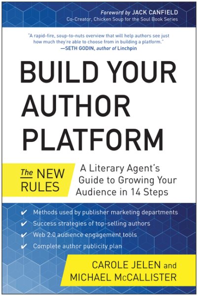 Build Your Author Platform: The New Rules: A Literary Agent's Guide to Growing Your Audience in 14 Steps cover
