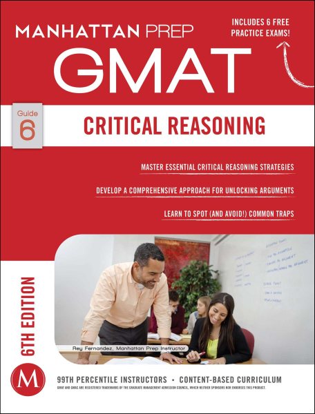 GMAT Critical Reasoning (Manhattan Prep GMAT Strategy Guides) cover