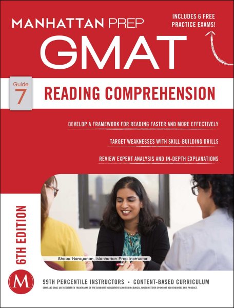 GMAT Reading Comprehension (Manhattan Prep GMAT Strategy Guides) cover