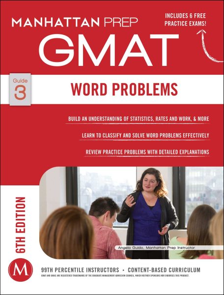 GMAT Word Problems (Manhattan Prep GMAT Strategy Guides) cover