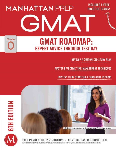 GMAT Roadmap: Expert Advice Through Test Day (Manhattan Prep GMAT Strategy Guides) cover