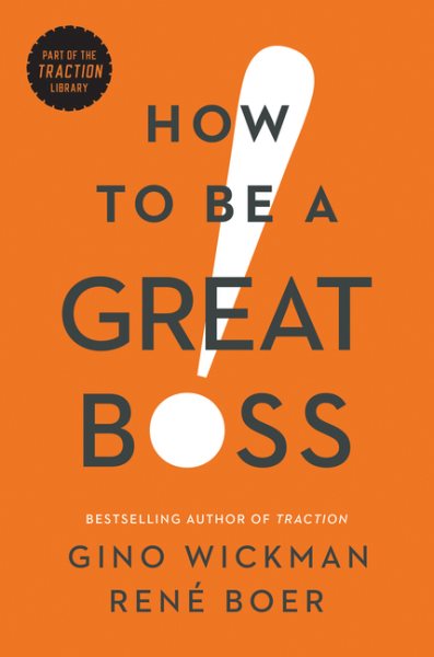 How to Be a Great Boss cover