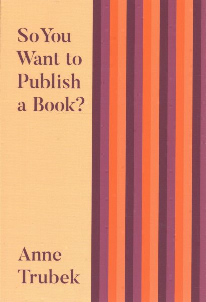So You Want to Publish a Book? cover