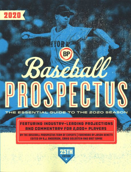 Baseball Prospectus 2020 cover
