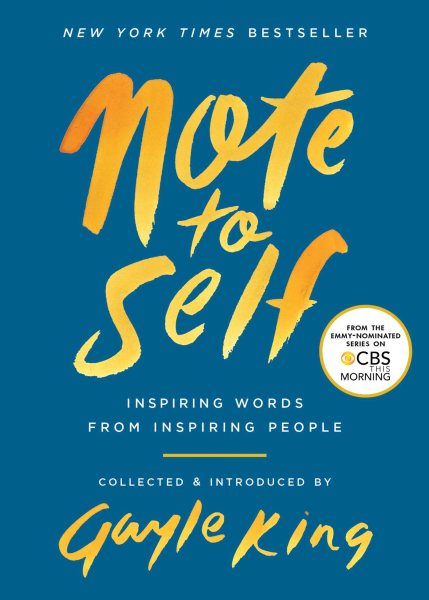 Note to Self: Inspiring Words From Inspiring People cover