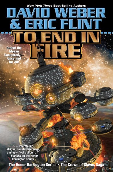 To End in Fire (4) (Crown of Slaves) cover