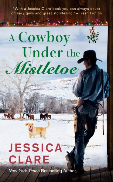 A Cowboy Under the Mistletoe (The Wyoming Cowboys Series) cover
