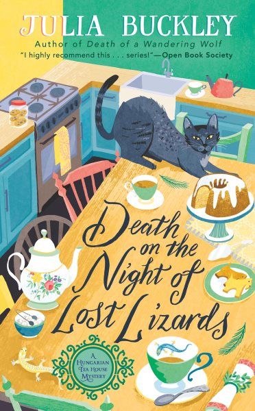 Death on the Night of Lost Lizards (A HUNGARIAN TEA HOUSE MYSTERY) cover