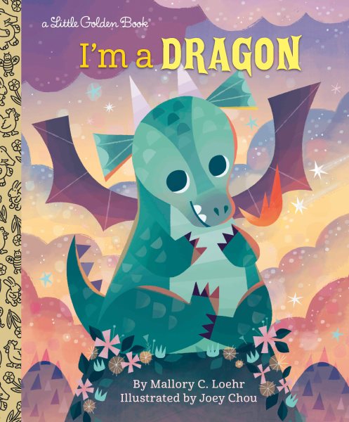 I'm a Dragon (Little Golden Book) cover