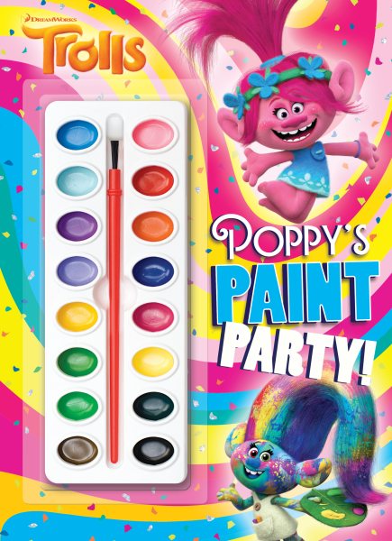 Poppy's Paint Party! (DreamWorks Trolls) cover