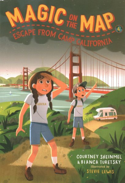 Magic on the Map #4: Escape From Camp California cover
