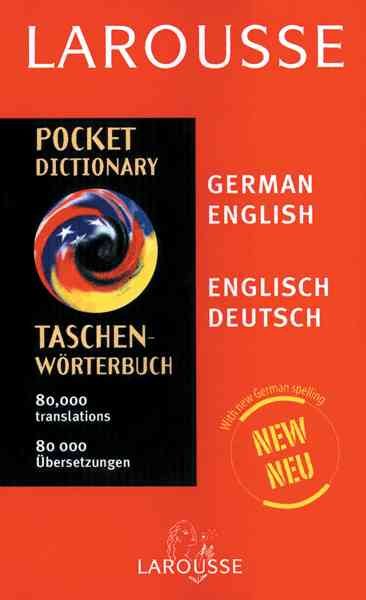 Larousse Pocket German/English English/German Dictionary