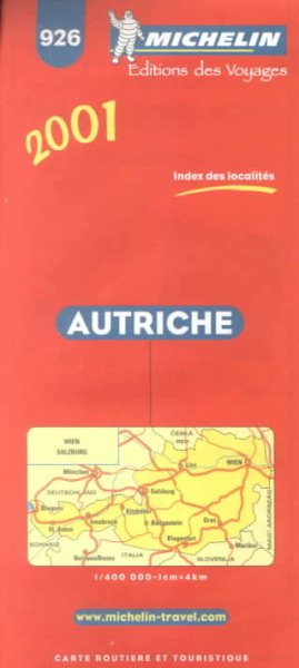 Michelin 2001 Austria cover