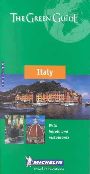 Michelin the Green Guide Italy (Michelin Green Guides) (French Edition) cover