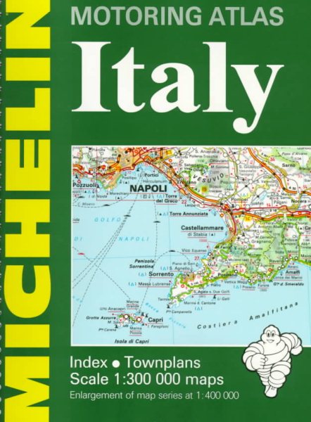 Michelin Green Guide Italy: Motoring Atlas cover