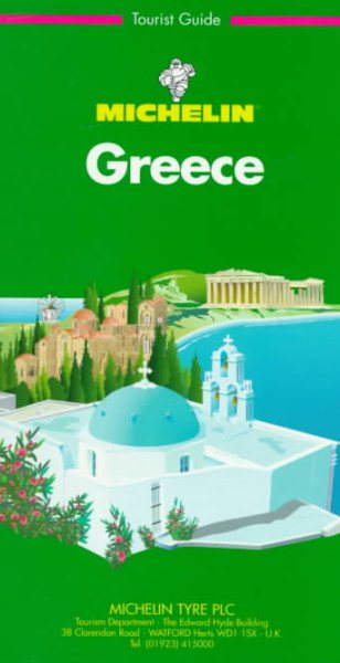 Michelin THE GREEN GUIDE Greece, 3e (THE GREEN GUIDE) cover