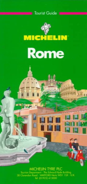 Michelin Green Guide Rome cover