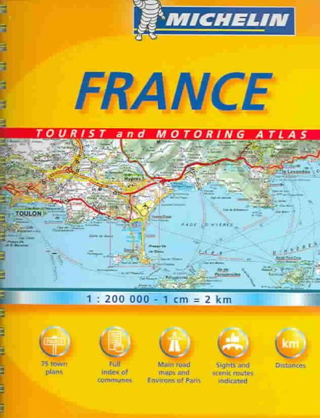 Michelin France Atlas cover
