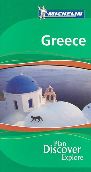 Michelin the Green Guide Greece (Michelin Green Guides) cover