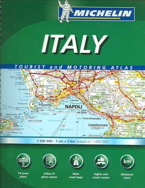 Michelin Italy: Tourist and Motoring Atlas