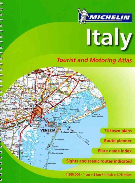 Michelin Atlas Italy (Atlas (Michelin)) cover