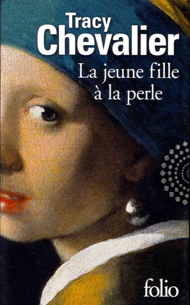 Jeune Fille a la Perle (Folio) (French Edition) cover