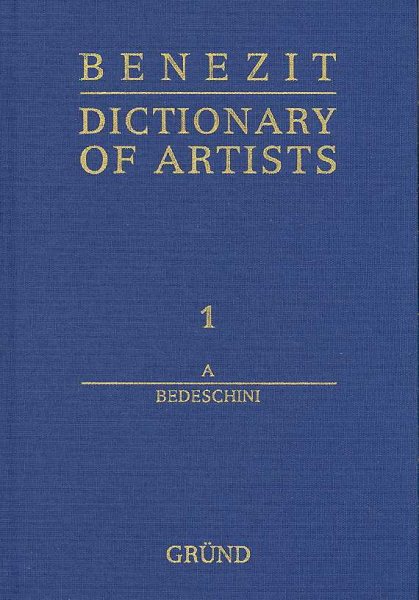 Benezit Dictionary of Artists (14 vol set) cover