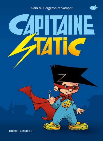 Capitaine Static (Capitaine Static, 1) (French Edition) cover