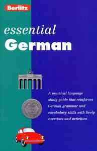 Berlitz Essentials: German cover