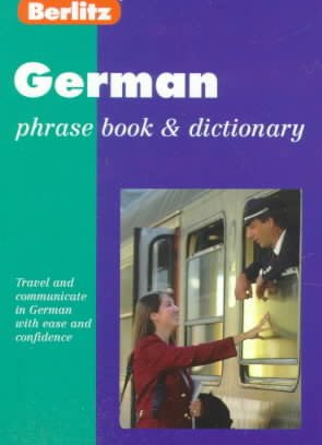 Berlitz German Phrase Book cover
