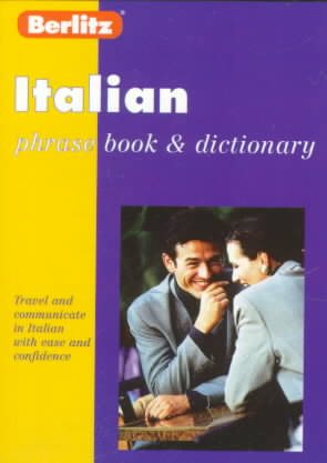Berlitz Italian Phrase Book and Dictionary cover