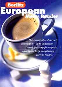 Berlitz European Menu Reader cover