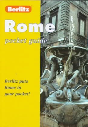 Berlitz Rome Pocket Guide cover