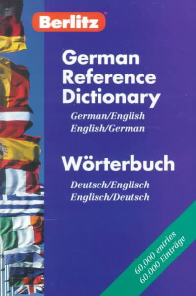 German Reference Dictionary cover