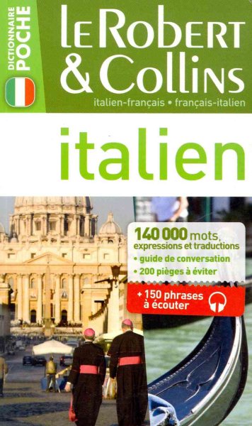 Le Robert & Collins Dictionnaire Poche Italien: italien-francais/francais-italien (French and Italian Edition) cover