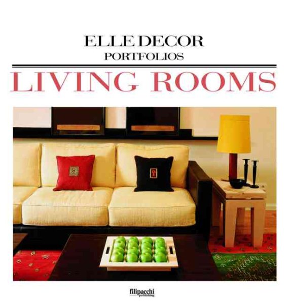 Living Rooms (Elle Decor Portfolios) cover