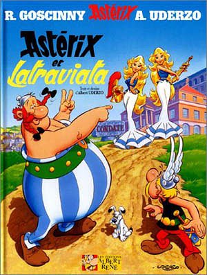 Astérix - Asterix et Latraviata n°31 (French Edition) cover