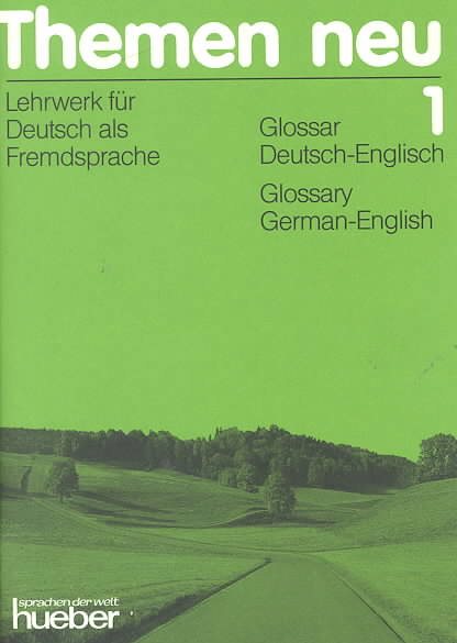 Themen neu 2, Glossary English cover