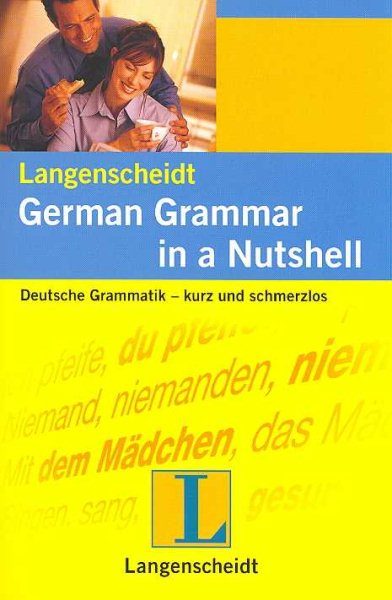 Langenscheidt German Grammar in a Nutshell (German Edition) cover