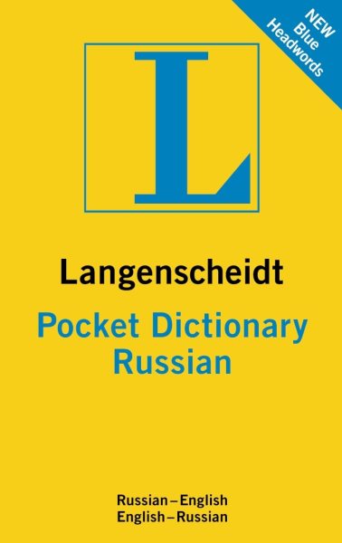 Langenscheidt Pocket Dictionary Russian (Langenscheidt Pocket Dictionaries) cover
