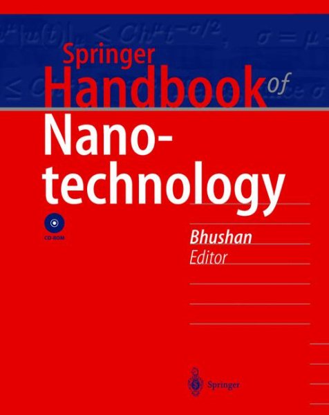 Springer Handbook of Nanotechnology cover