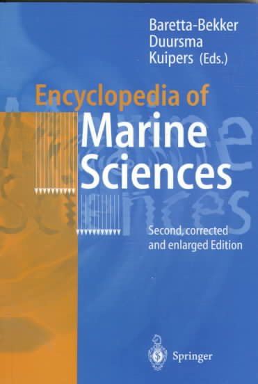 Encyclopedia of Marine Sciences: Second, Corrected and Enlarged Edition cover