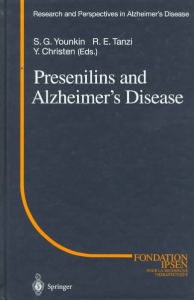 Presenilins and Alzheimer’s Disease (Research and Perspectives in Alzheimer's Disease) cover