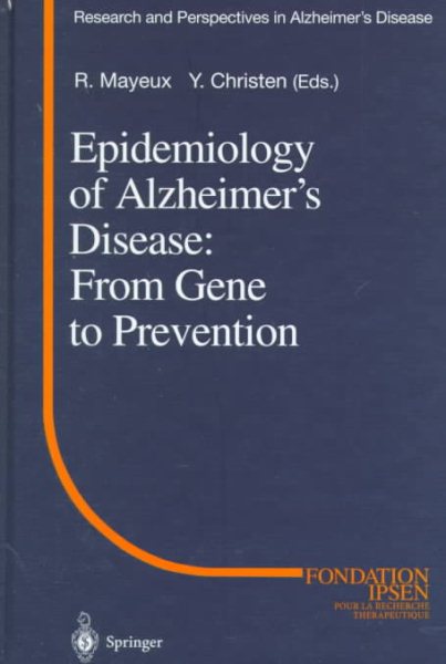 Epidemiology of Alzheimer's Disease: From Gene to Prevention cover