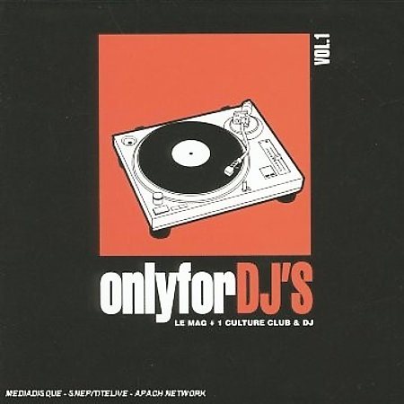 Vol. 1-Only for Dj's cover