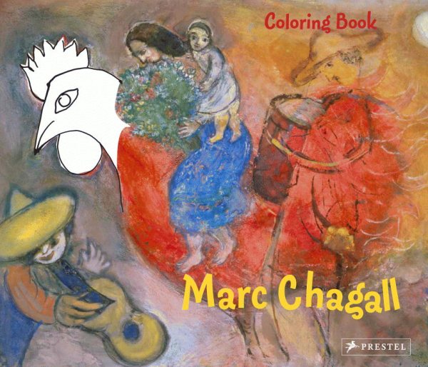 Marc Chagall Coloring Book cover