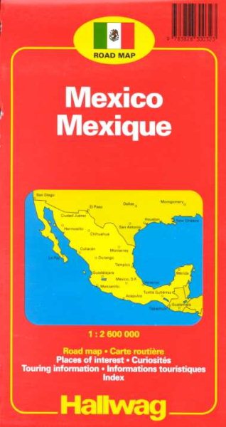 Mexiko / Mexico (Road Map) cover