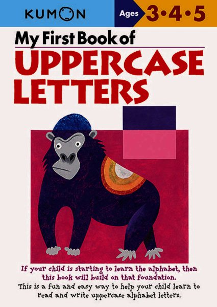 My First Book Of Uppercase Letters cover